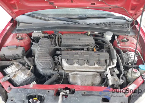 2004 Honda Civic Ex z USA, uszkodzony, nr VIN 1HGEM22034L062727